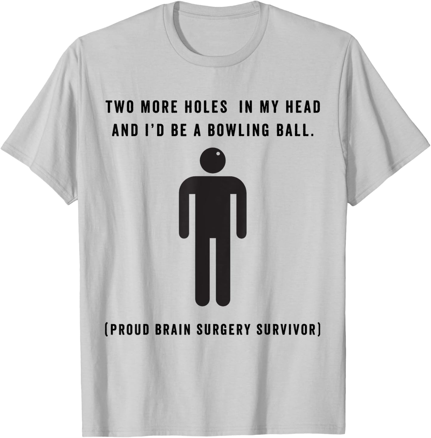 Funny Brain Tumor Awareness T Shirt Grey Matters Cancer T-Shirt - T-Shirt | Ash