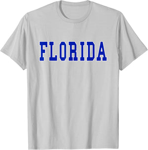 Florida - Throwback Design - Classic T-Shirt - T-Shirt | Ash