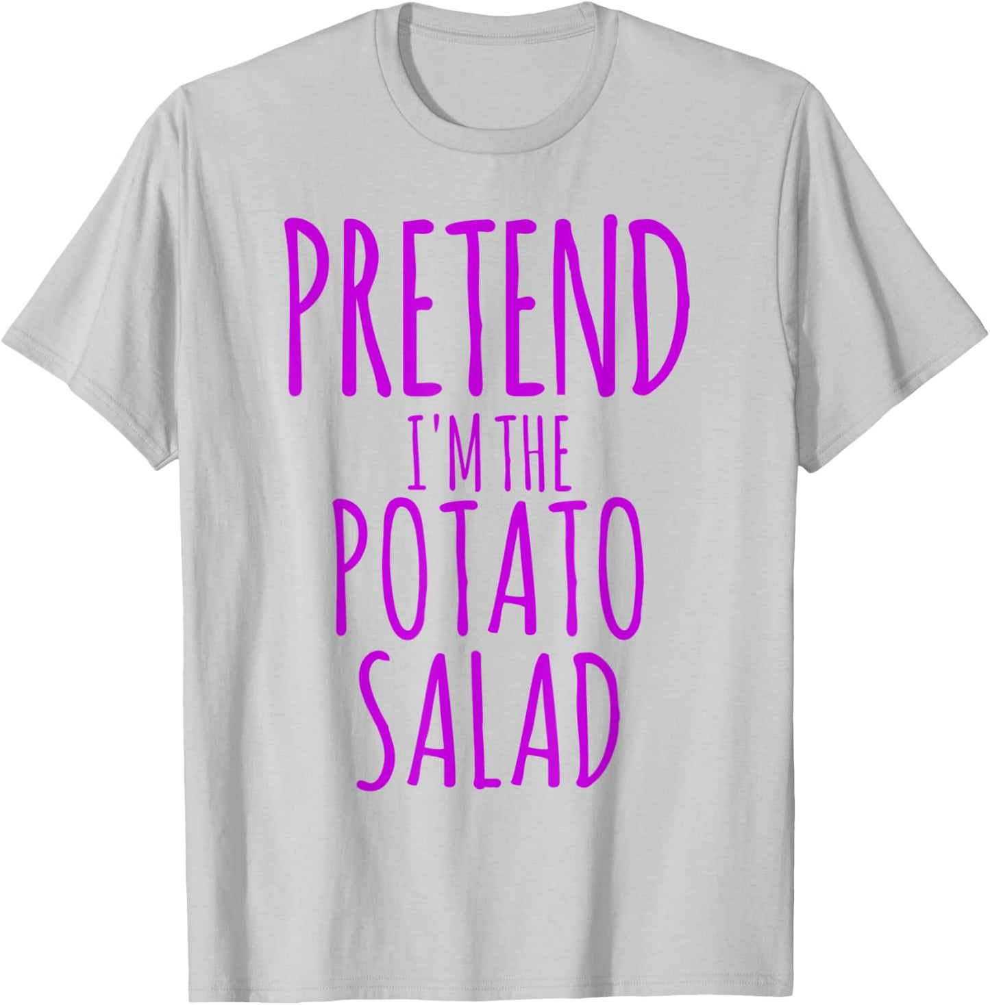 Thanksgiving Matching Family Potato Salad Nutrition Costume T-Shirt - T-Shirt | Ash