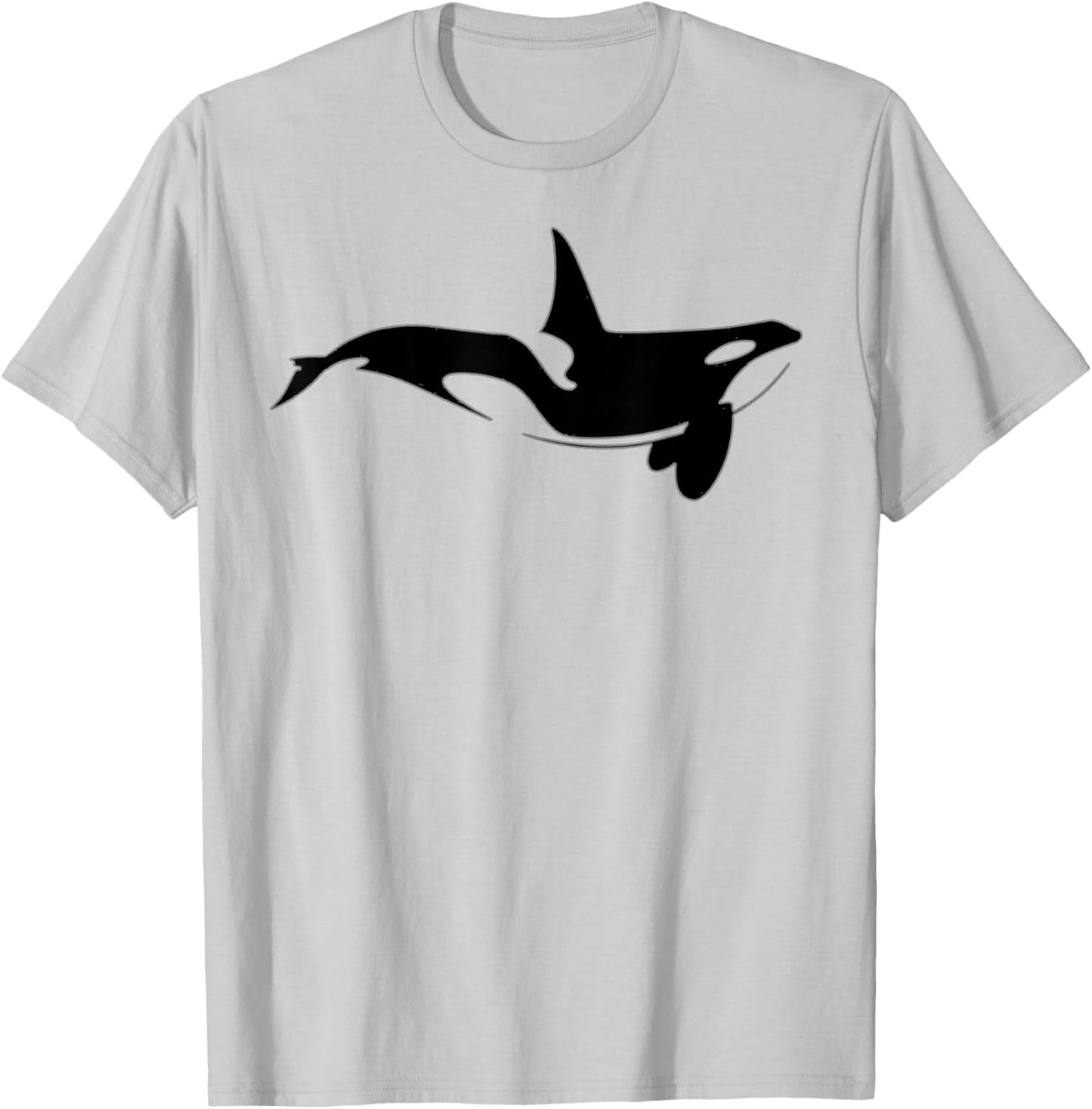 Save the Whales Ocean Orca Killer Whale Sea Conservation T-Shirt - T-Shirt | Ash