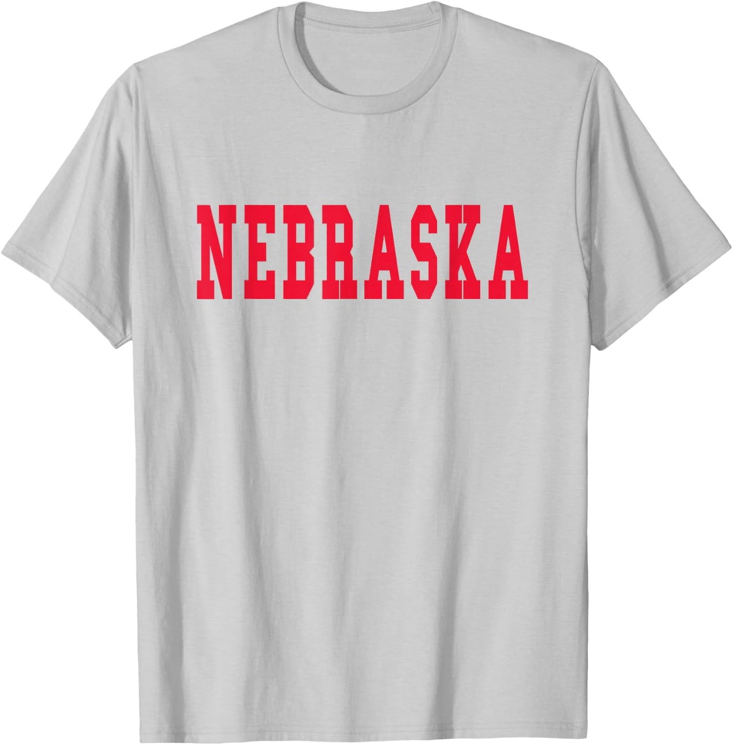 Nebraska - Throwback Design - Classic T-Shirt - T-Shirt | Ash