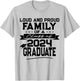 Fun Matching Family of a Class of 2024 Graduate T-Shirt - T-Shirt | Ash