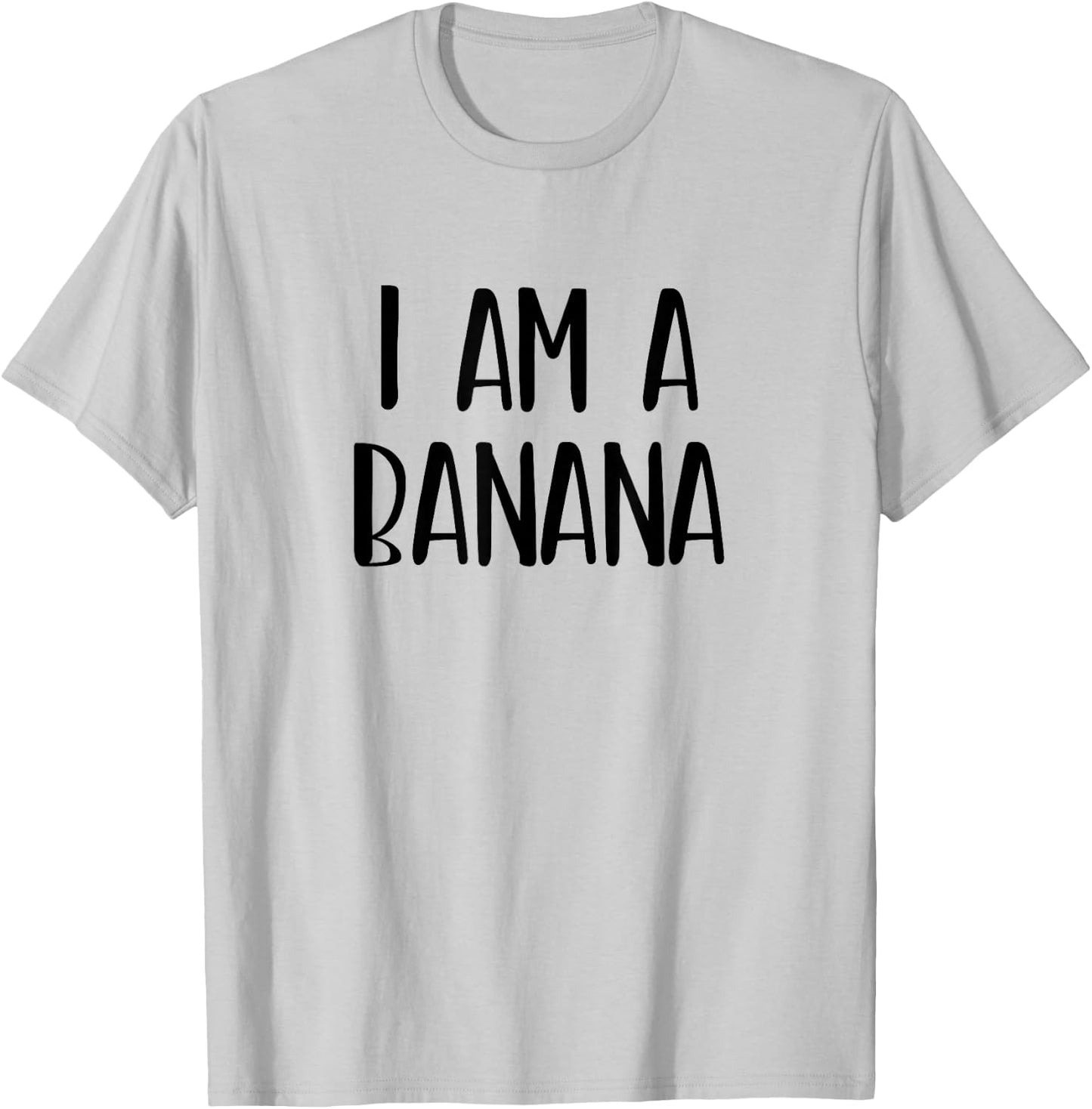 I Am A Banana Halloween I'm Simple Costume Lazy T-Shirt - T-Shirt | Ash