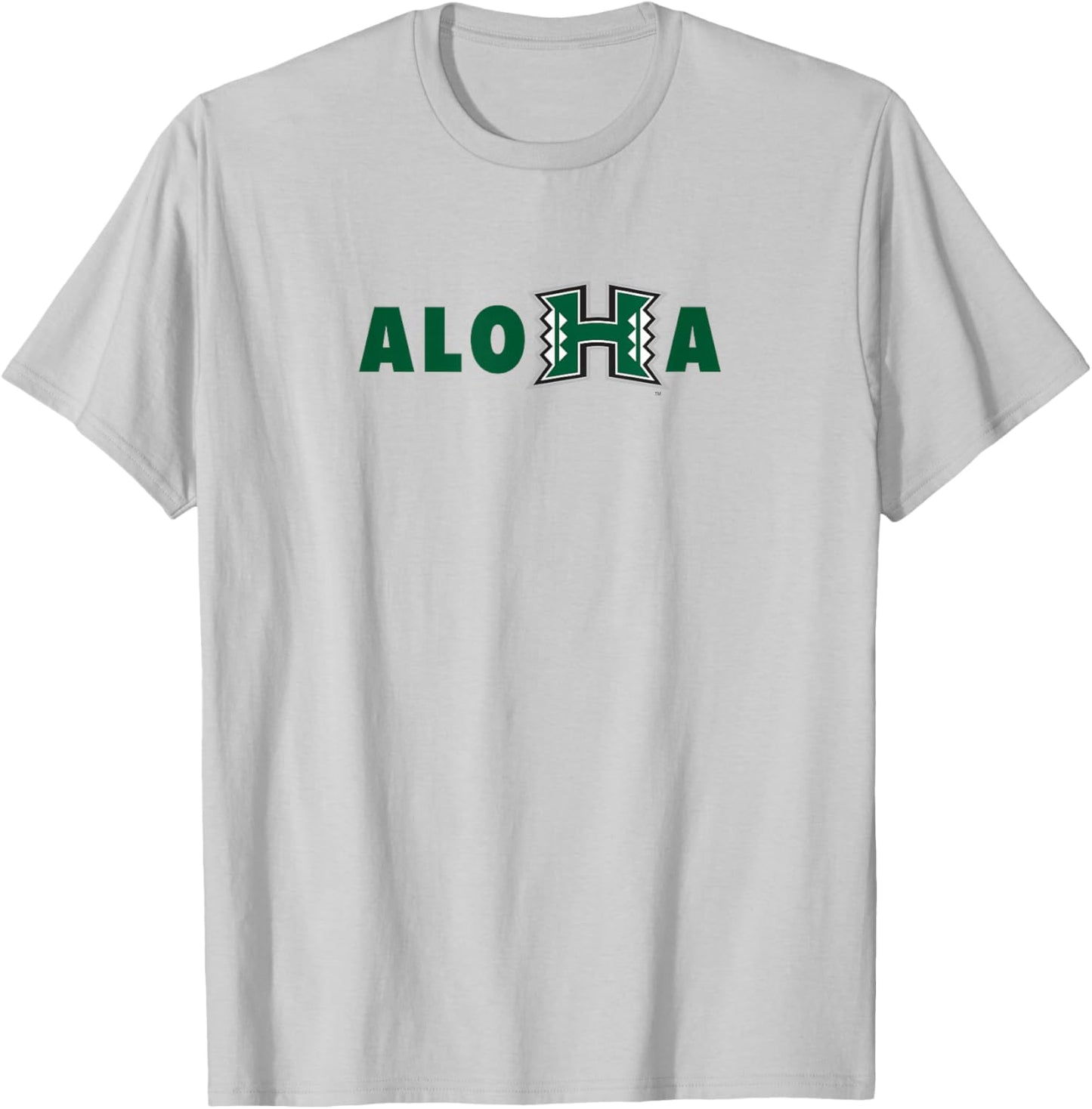 University of Hawaii Rainbow Warriors Aloha T-Shirt - T-Shirt | Ash