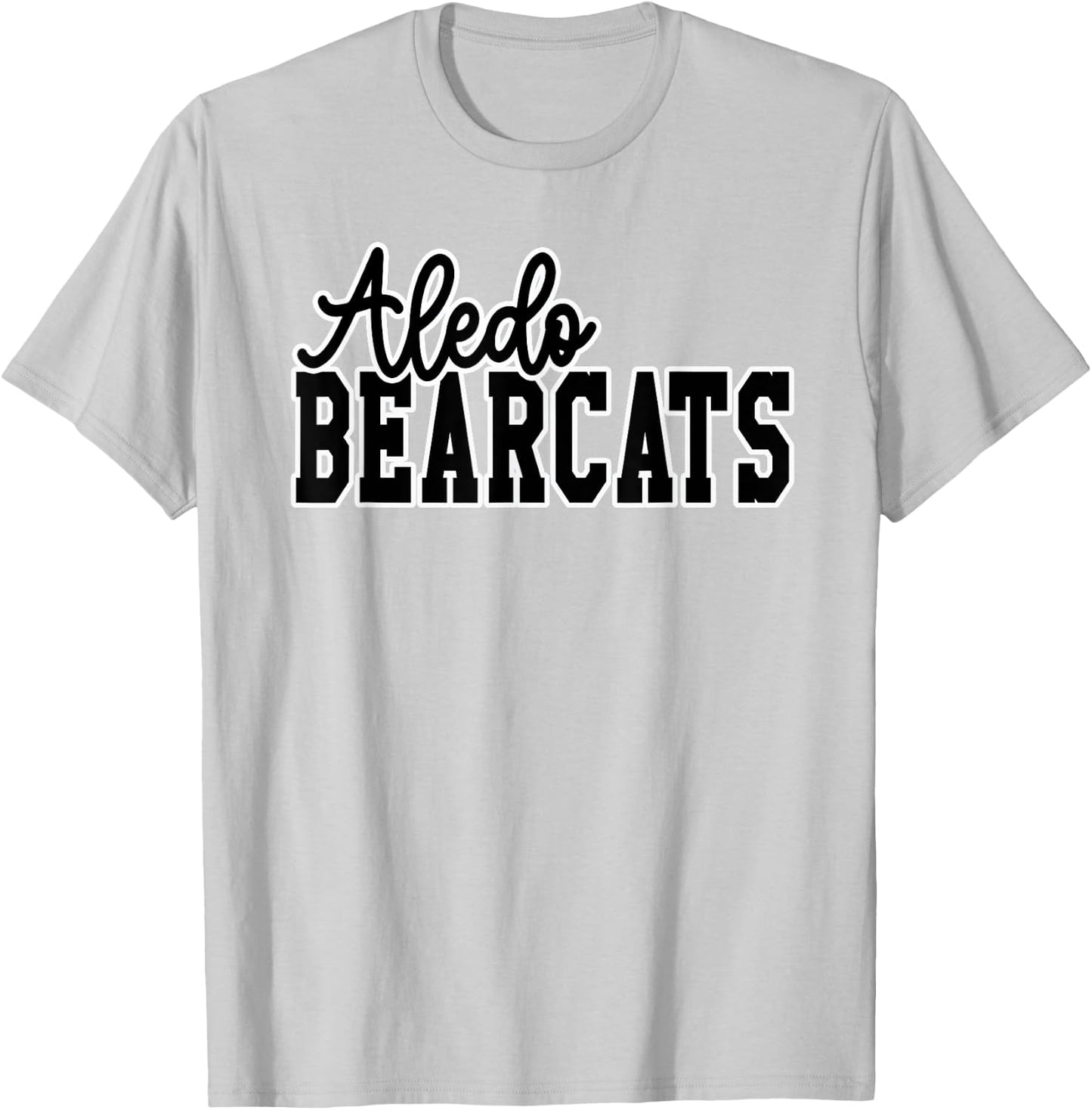 Aledo High School Bearcats T-Shirt - T-Shirt | Ash