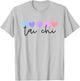 Tai Chi Lover Heart Women Girls or Mom T-Shirt - T-Shirt | Ash
