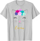 Emma Name Gift Personalized Kitty Cat Men Women Kids T-Shirt - T-Shirt | Ash