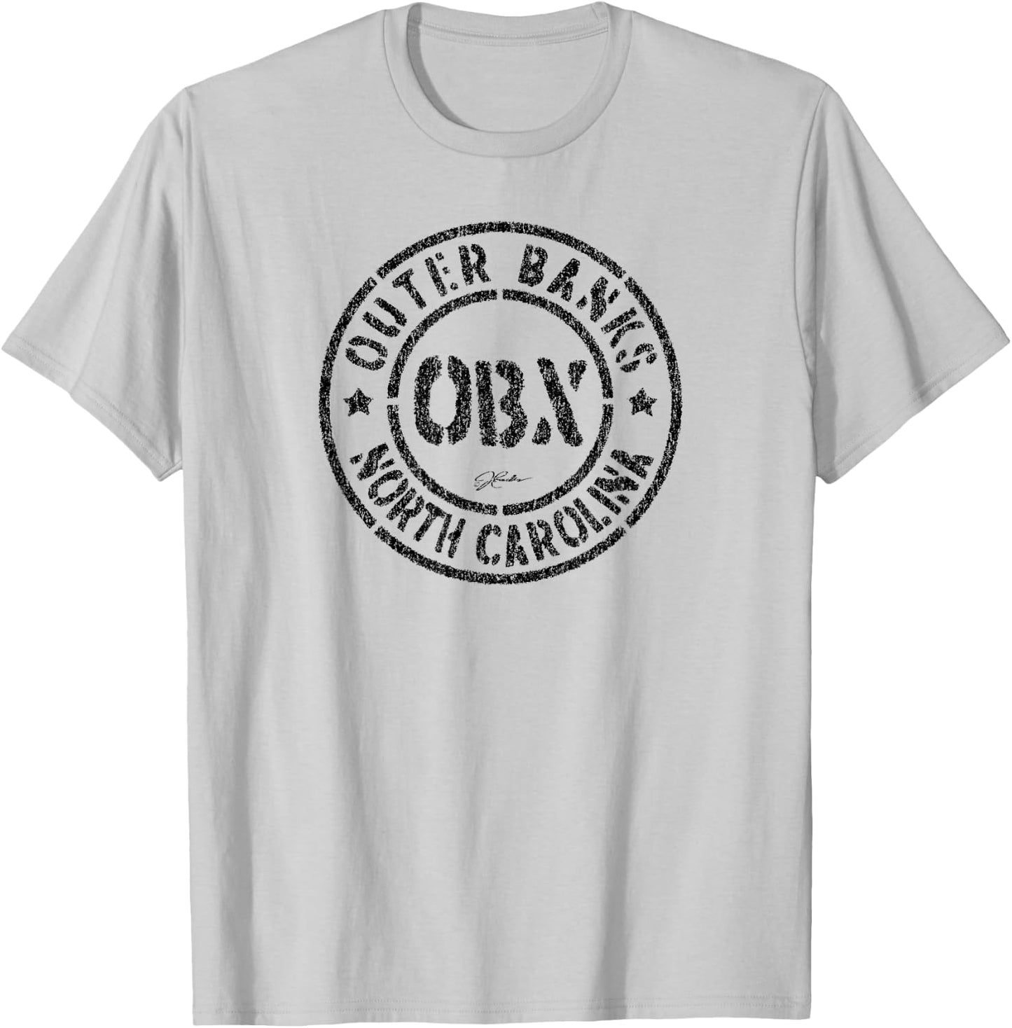JCombs: Outer Banks, OBX, NC T-Shirt - T-Shirt | Ash