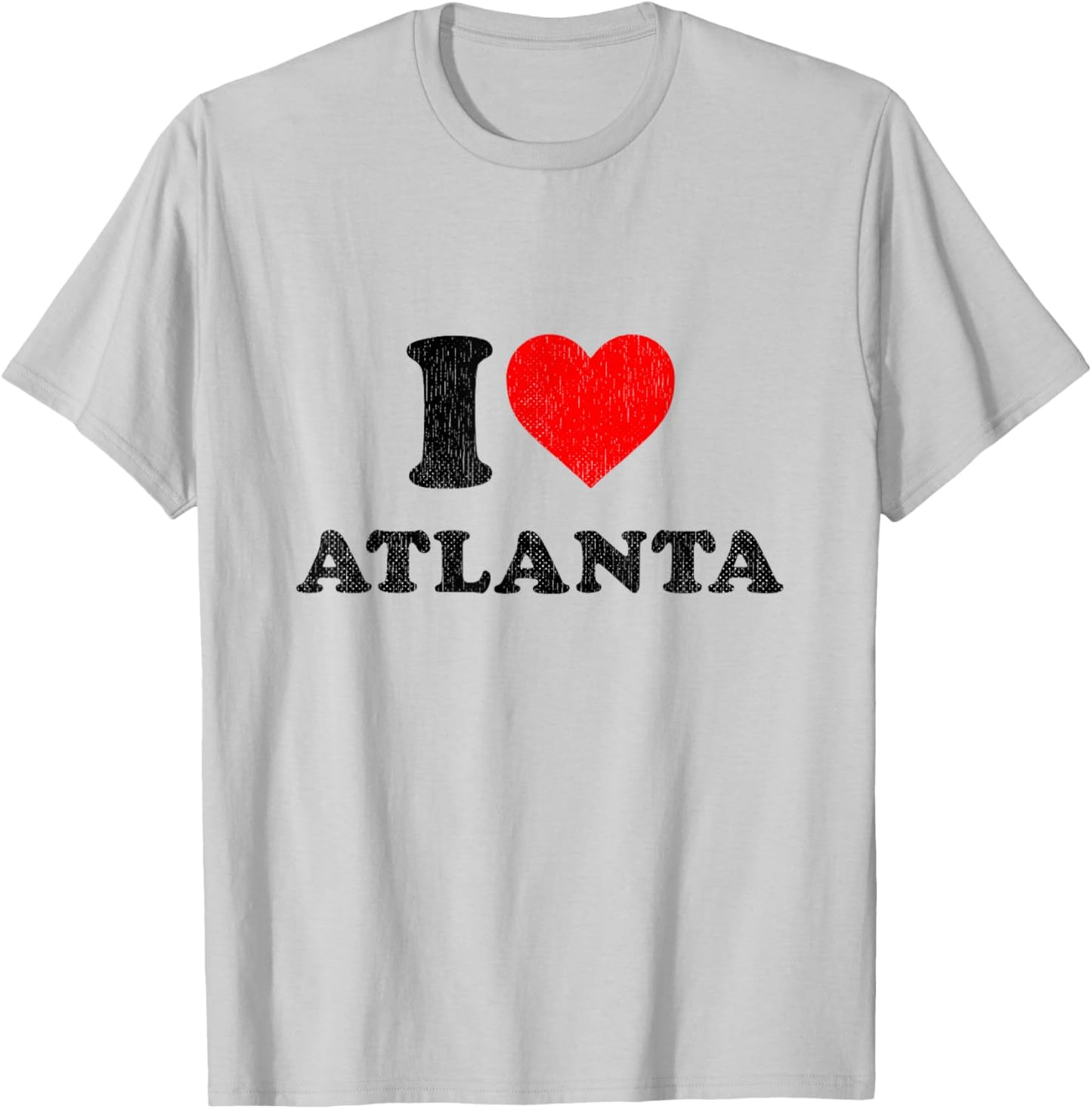 I Heart ATL Souvenir I Love Atlanta T-Shirt - T-Shirt | Ash