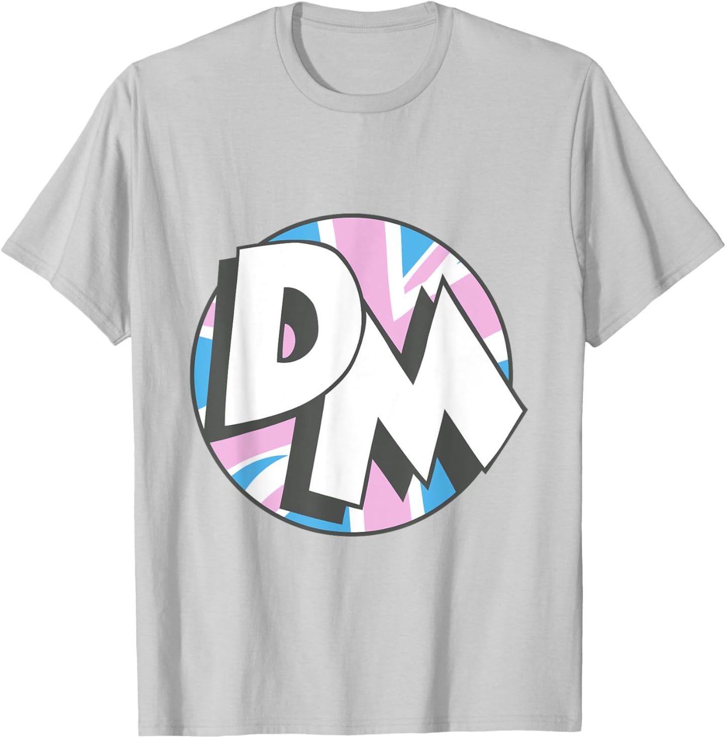 Danger Mouse Initials Union Jack T-Shirt - T-Shirt | Ash