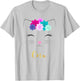 Cora Name Gift Personalized Kitty Cat Women Kids T-Shirt - T-Shirt | Ash