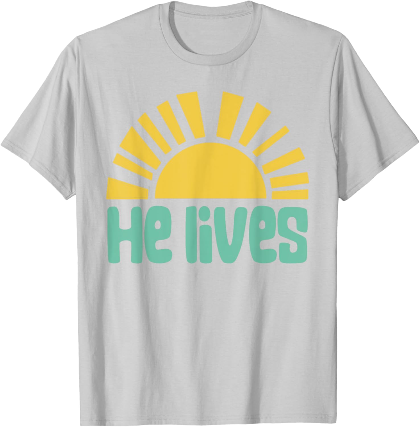 Easter He Lives Christian Family Matching Easter Toddler T-Shirt - T-Shirt | Ash