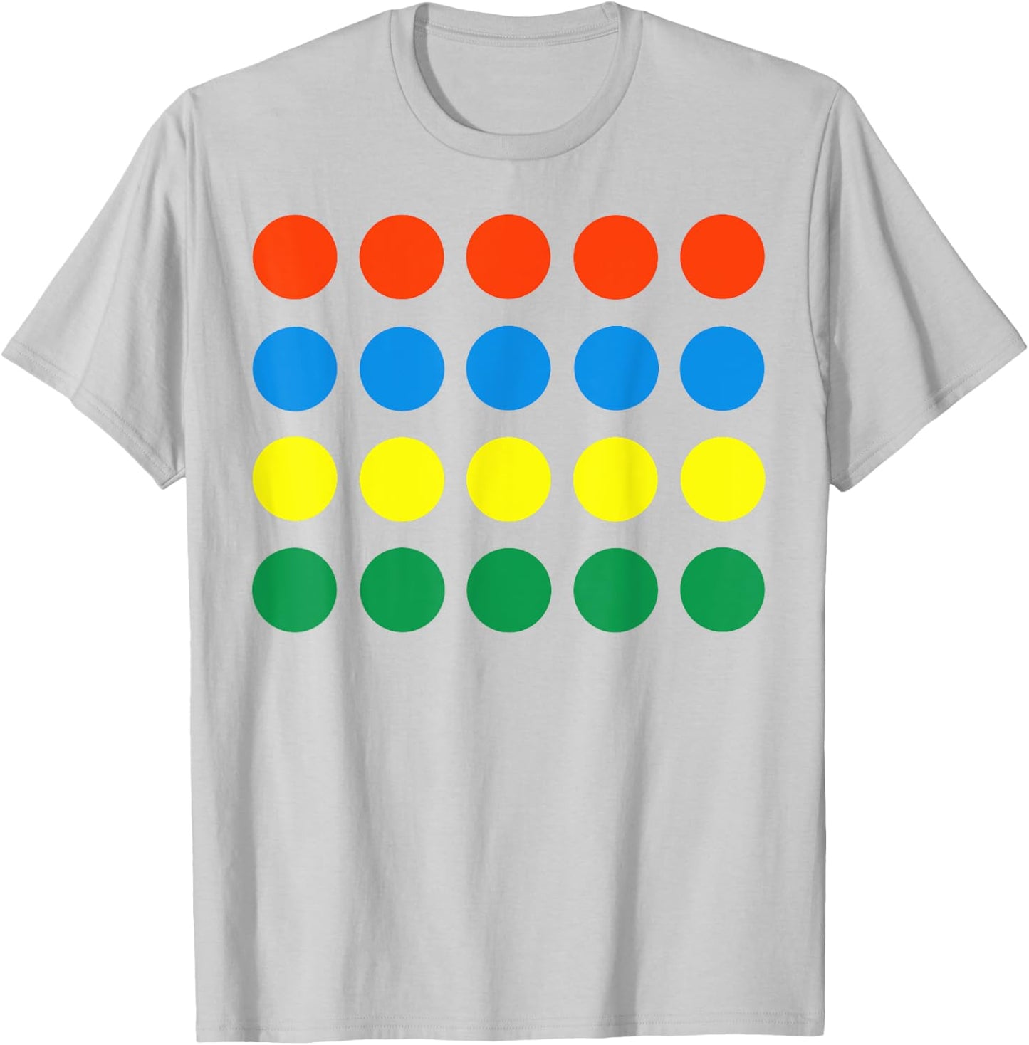 Funny Twister Game Halloween Party Office School Costume T-Shirt - T-Shirt | Ash