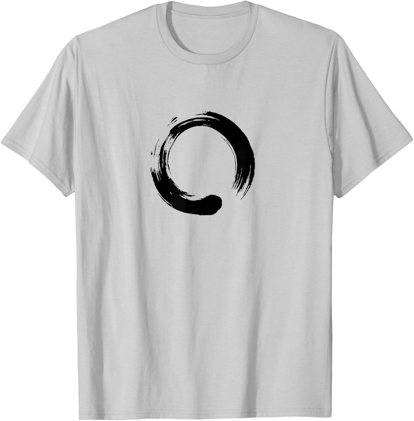 Enso, Zen, circle, symbol, Buddhism, Buddha, meditation Yoga T-Shirt - T-Shirt | Ash