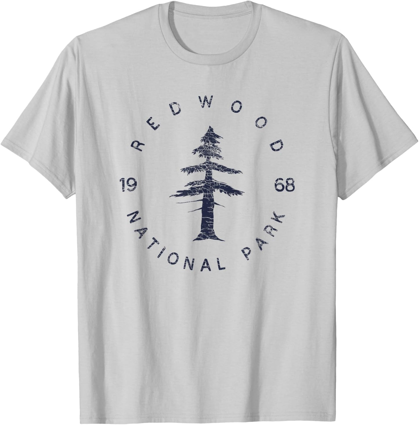 Redwood National Park Shirt Redwood Forest US Parks T-Shirt - T-Shirt | Ash