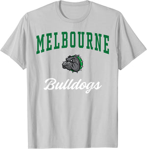 Melbourne High School Bulldogs T-Shirt - T-Shirt | Ash