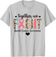 Together We Fight Breast Cancer Awareness Leopard Warrior T-Shirt - T-Shirt | Ash