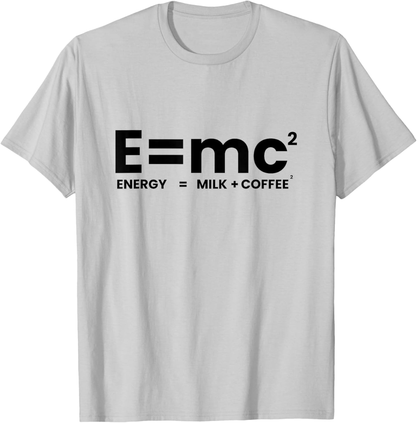 Café Amusant E=mc2 T-Shirt - T-Shirt | Ash