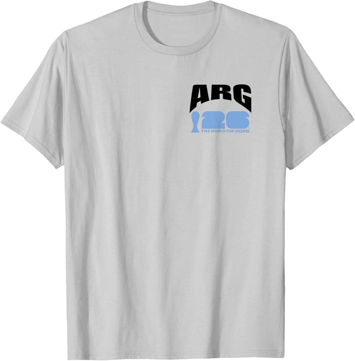 FIFA World CUP26 Argentina Ball in Goal T-Shirt - T-Shirt | Ash
