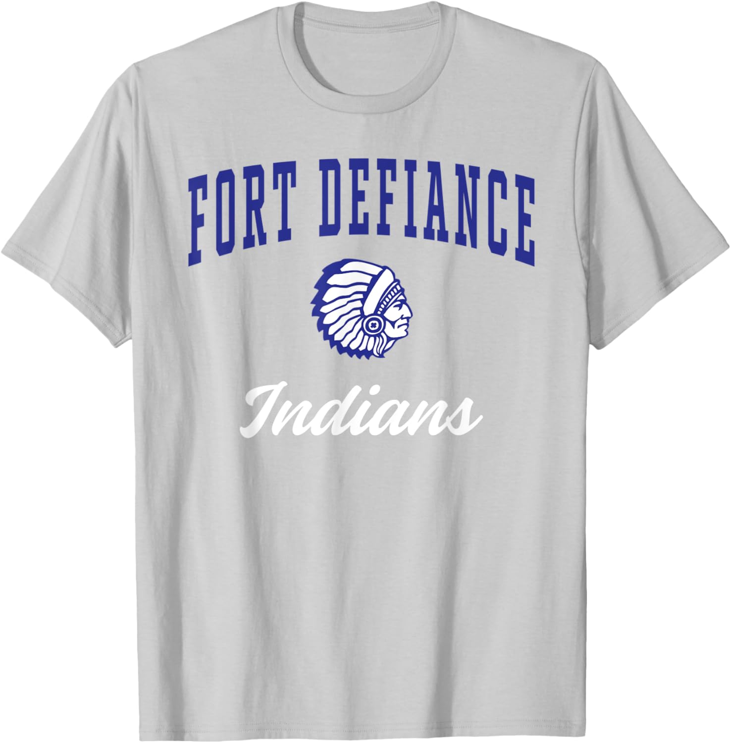 Fort Defiance High School Indians T-Shirt - T-Shirt | Ash