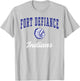 Fort Defiance High School Indians T-Shirt - T-Shirt | Ash