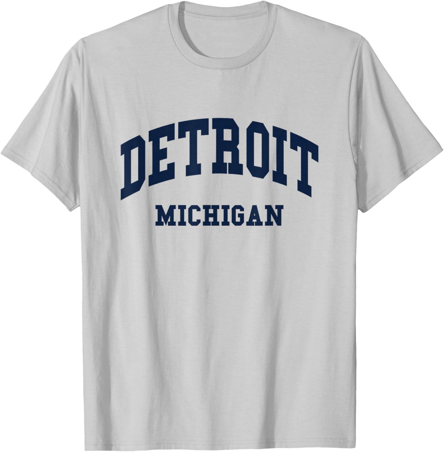 Detroit - Michigan - Throwback Design - Classic T-Shirt - T-Shirt | Ash