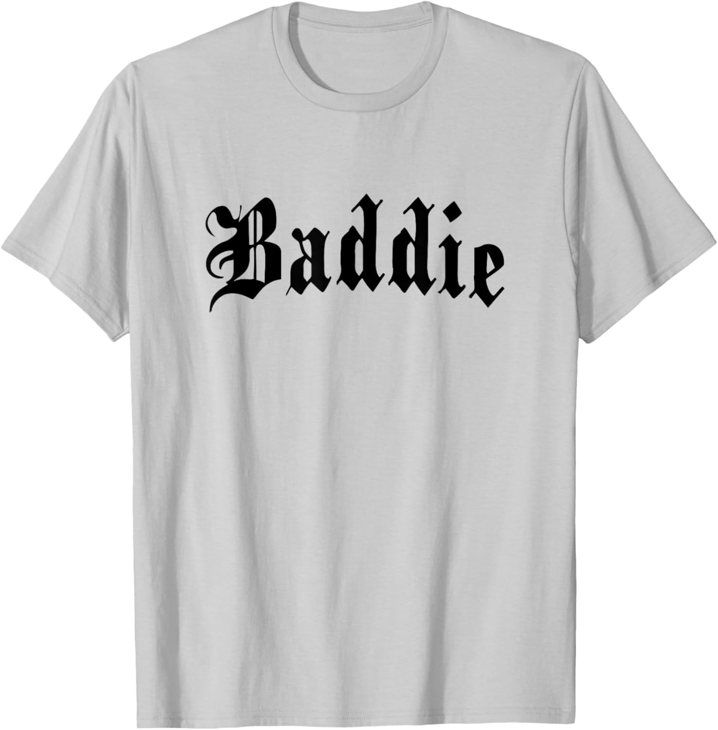 Baddie - Goth Aesthetic Women T-Shirt - T-Shirt | Ash