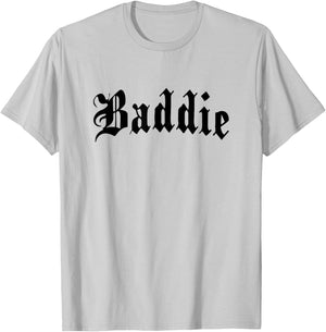 Baddie - Goth Aesthetic Women T-Shirt - T-Shirt | Ash
