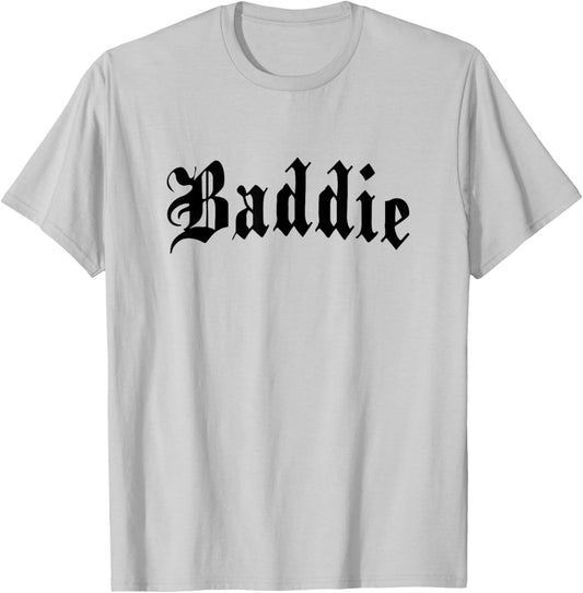 Baddie - Goth Aesthetic Women T-Shirt - T-Shirt | Ash