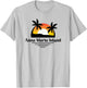 Anna Maria Island Beach Florida Vacation Palm Tree Sunset T-Shirt - T-Shirt | Ash
