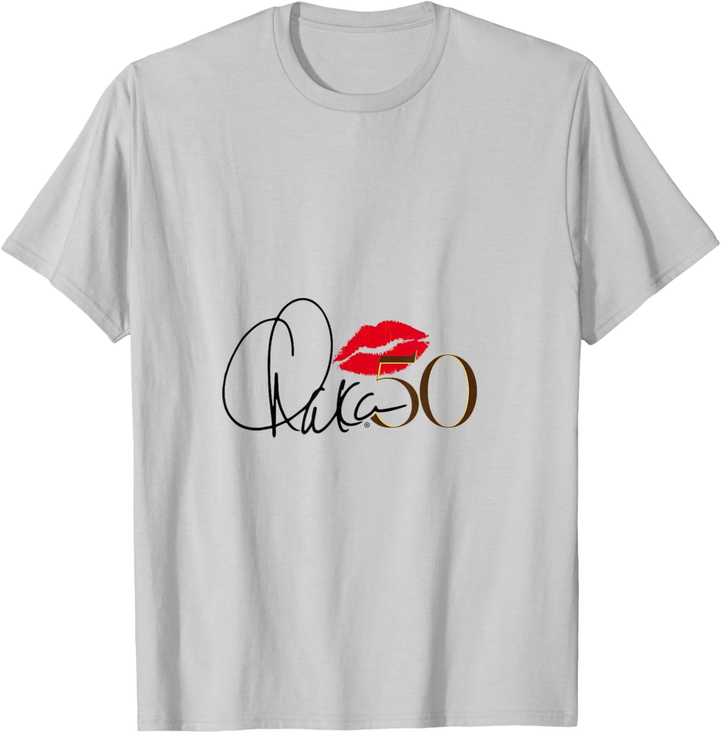 Chaka Khan - 50 Logo T-Shirt - T-Shirt | Ash