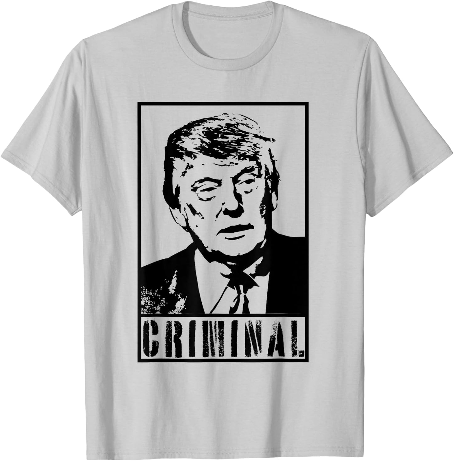Trump is A Criminal Anti Trump Impeach the President T-Shirt - T-Shirt | Ash