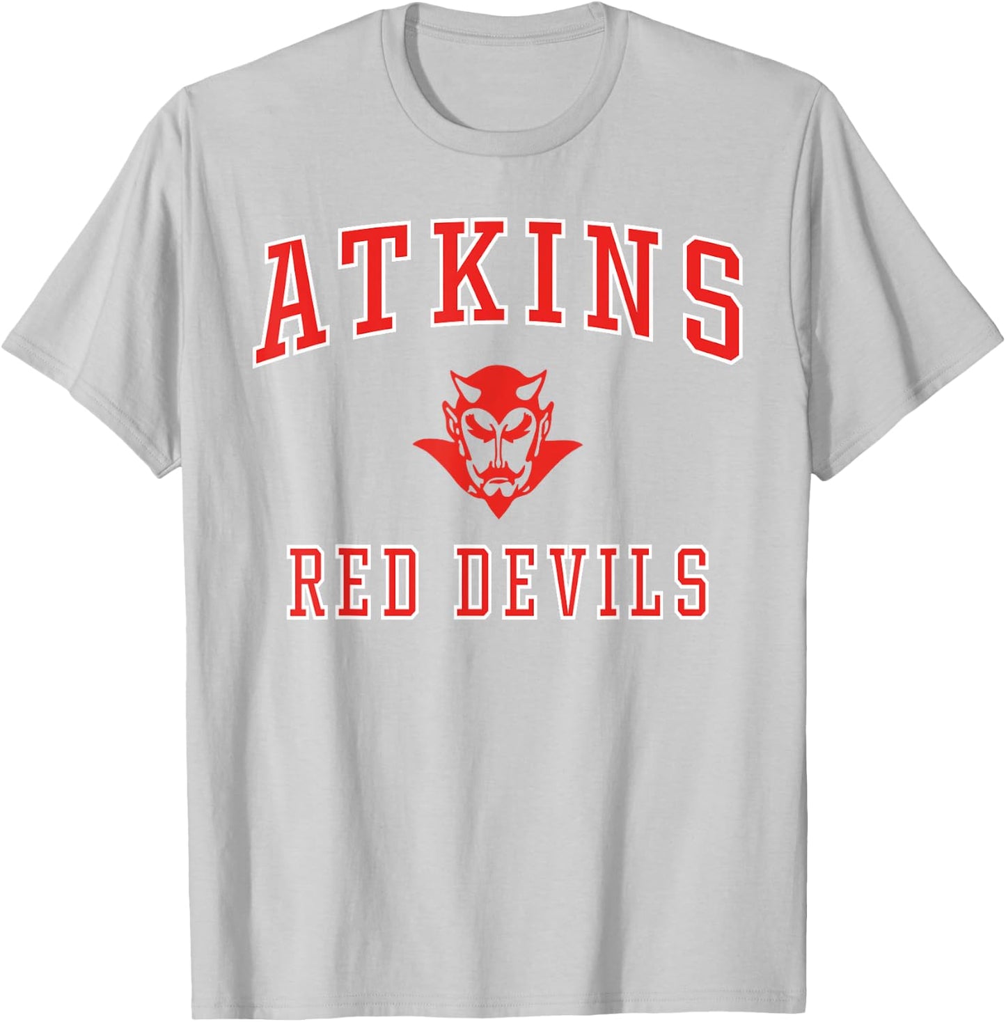 Atkins High School Red Devils C1 T-Shirt - T-Shirt | Ash