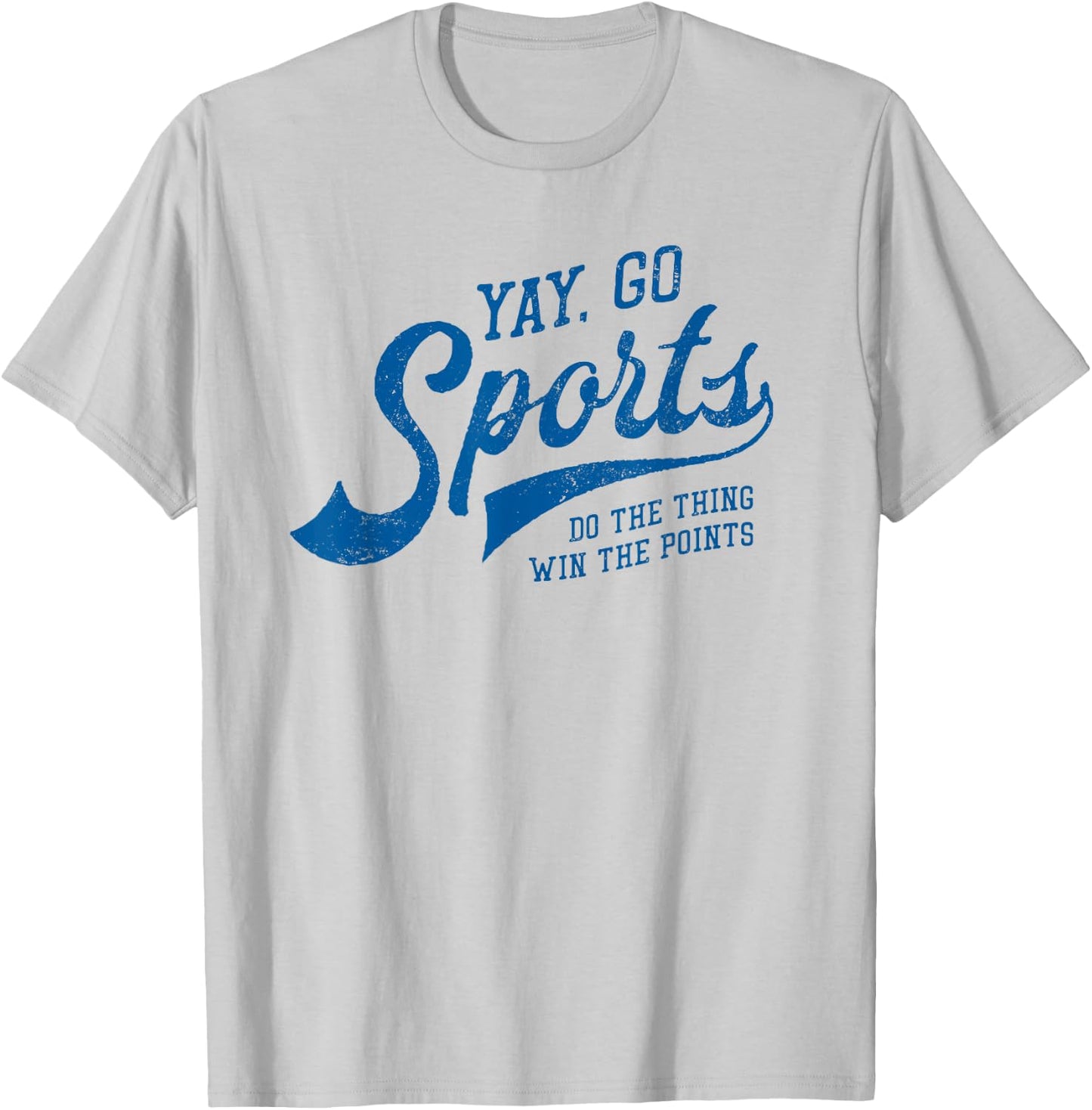 Yay Go Sports! Vintage Funny Sports T-Shirt - T-Shirt | Ash