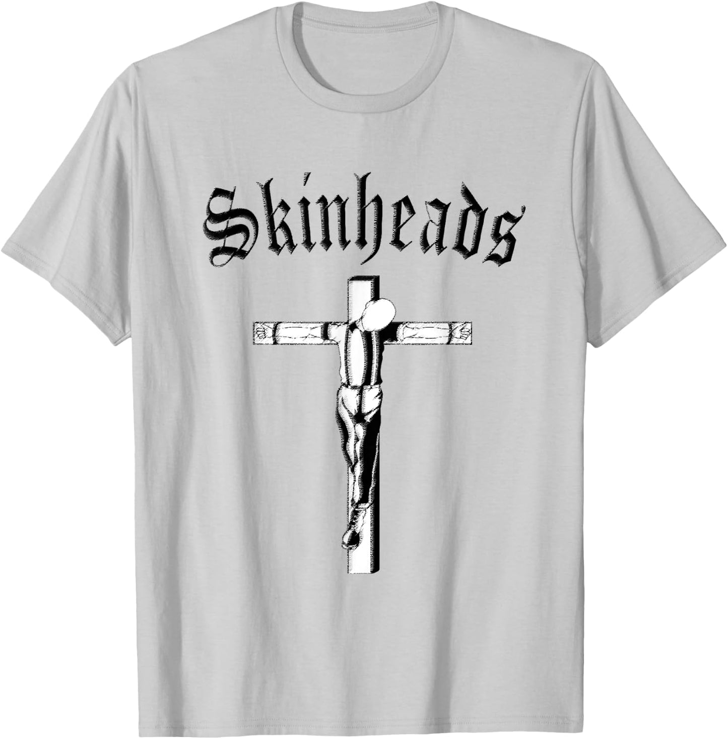 CRUCIFIED SKINHEAD Black Motiv T-Shirt - T-Shirt | Ash