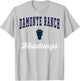 Damonte Ranch High School Mustangs T-Shirt - T-Shirt | Ash