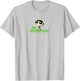 The Powerpuff Girls Buttercup Retro Stars Logo T-Shirt - T-Shirt | Ash