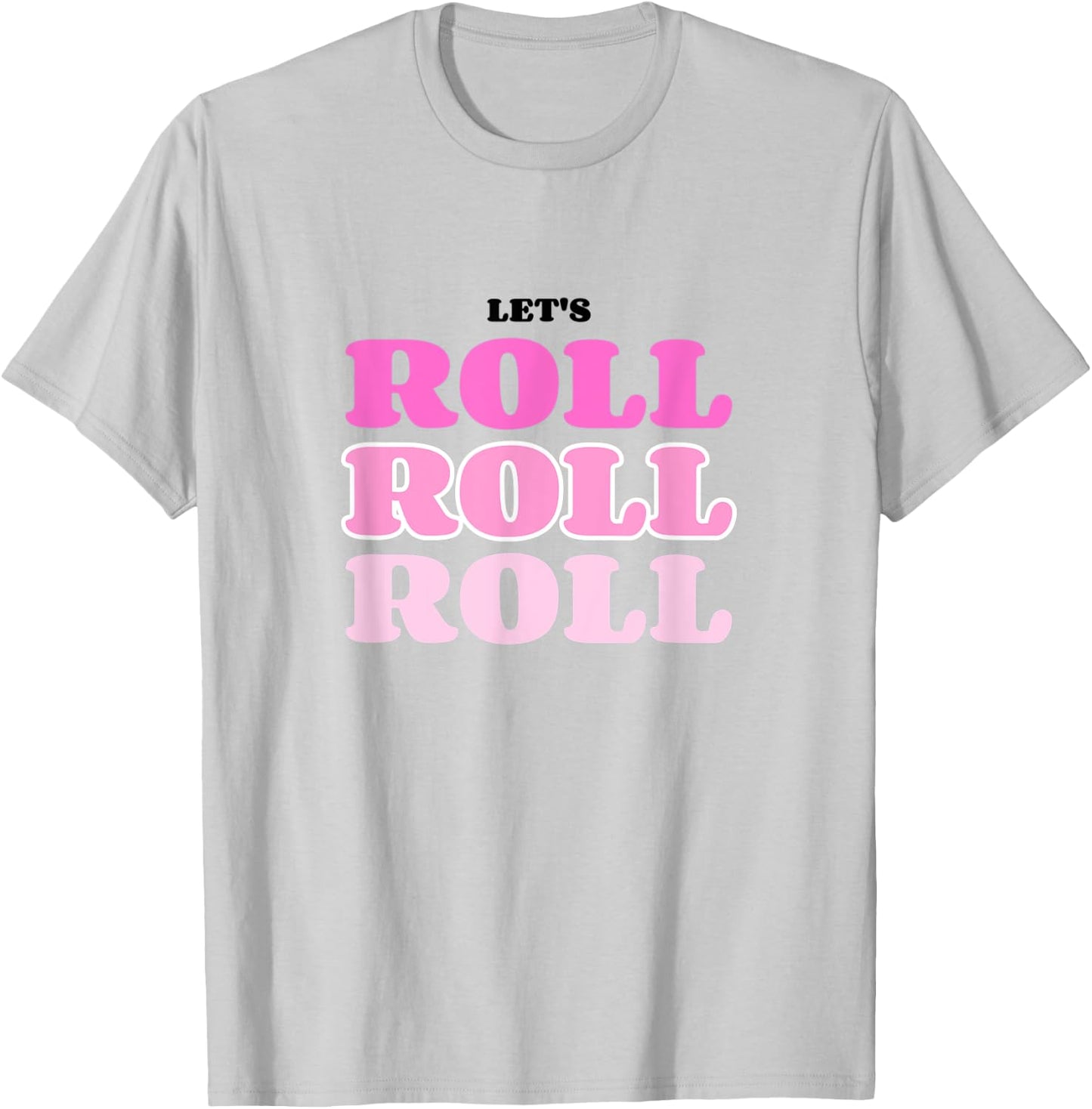 Let's Roll Molly EDM Festival Rave for Parties, Clubs T-Shirt - T-Shirt | Ash