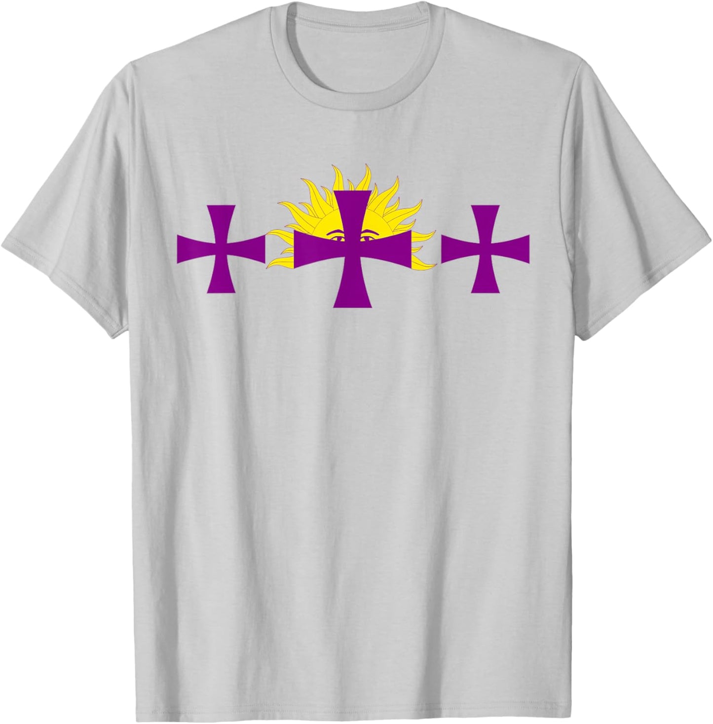 Flagge der spanischen Volksgemeinschaft T-Shirt - T-Shirt | Ash