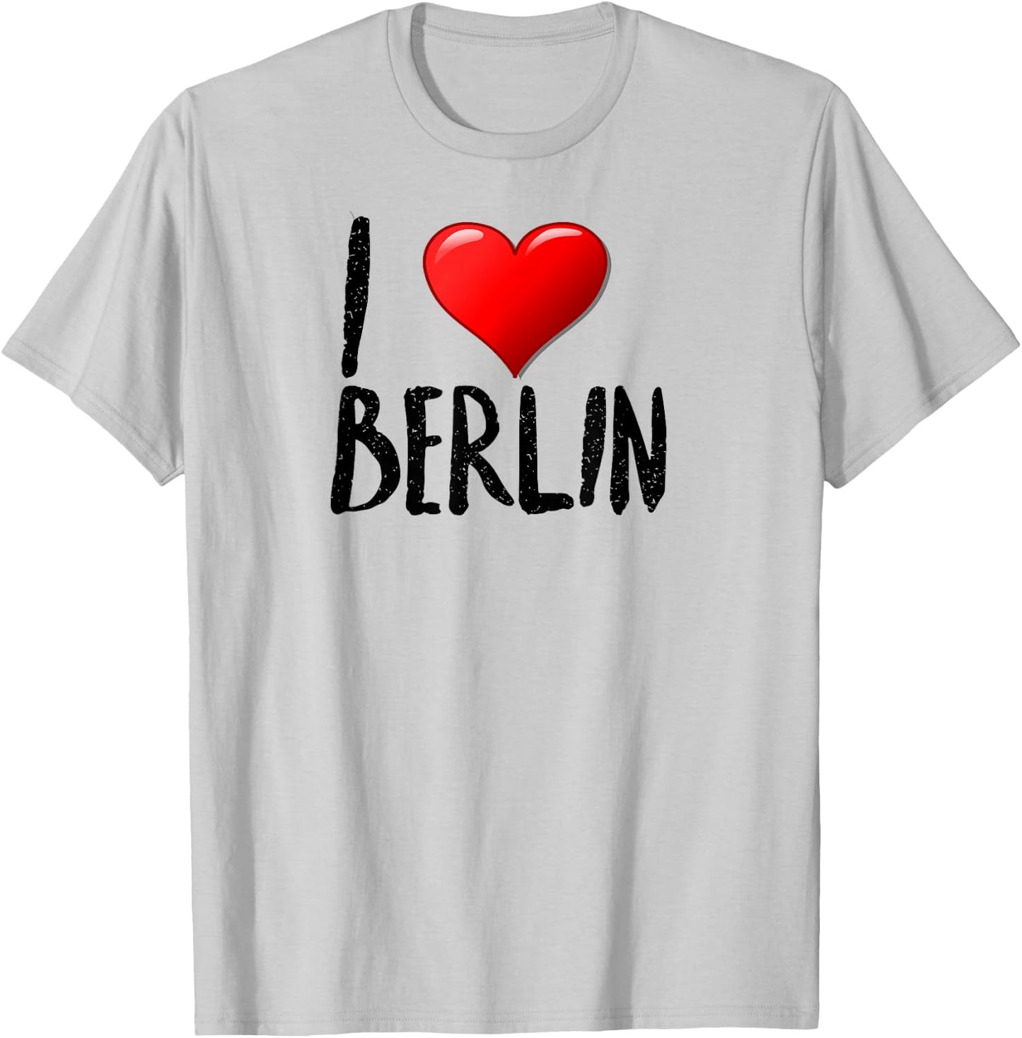 I Love Berlin - - Traveler - Souvenir T-Shirt - T-Shirt | Ash