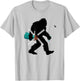 Bigfoot Mini Golf Funny Sasquatch Putt Putt Golfing T-Shirt - T-Shirt | Ash