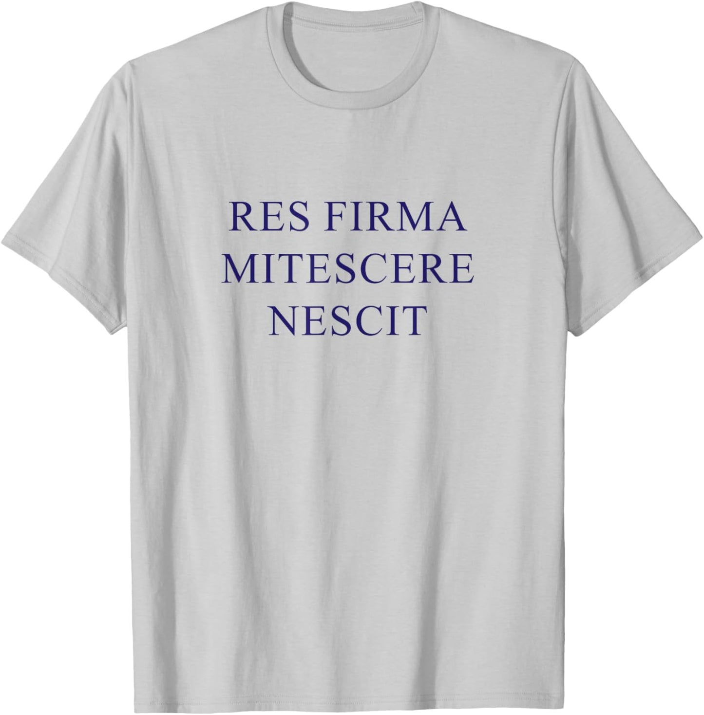 American Flyers "Res Firma Mitescere Nescit" T-Shirt - T-Shirt | Ash