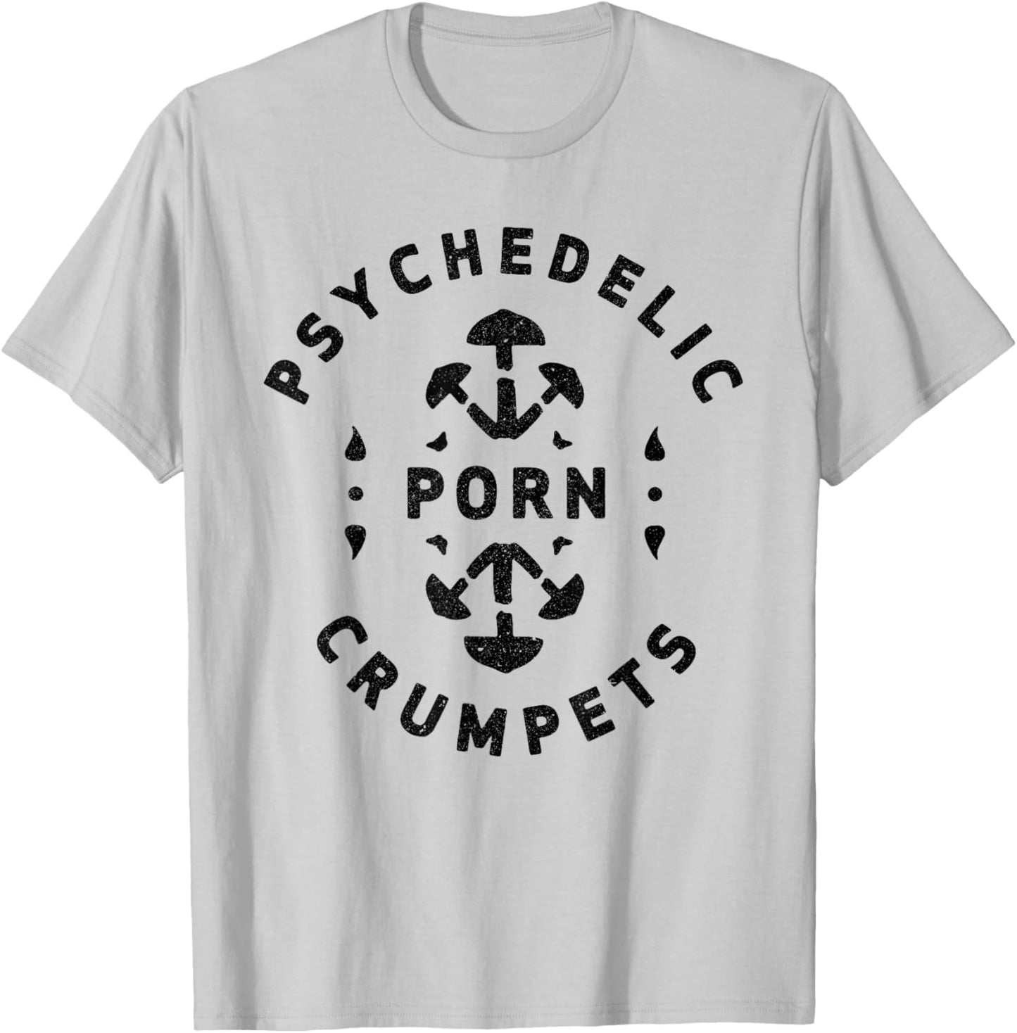 Psychedelic Porn Crumpets Retro T-Shirt - T-Shirt | Ash