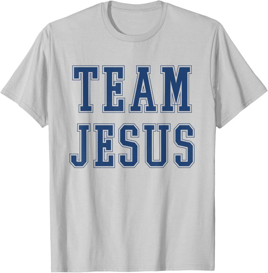 Team Jesus, Christian Faith Classic T-Shirt - T-Shirt | Ash