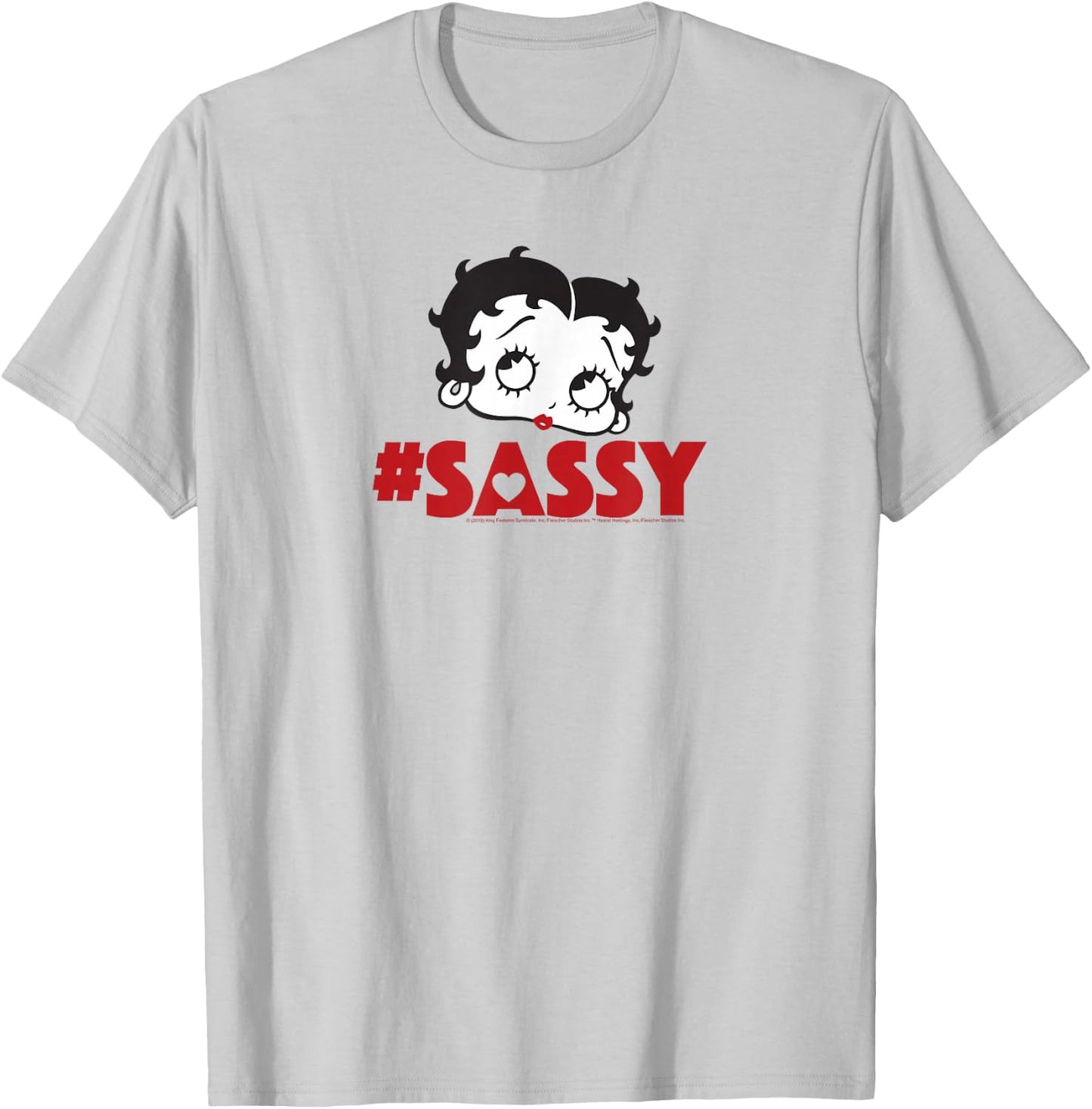 Betty Boop #Sassy T-Shirt - T-Shirt | Ash