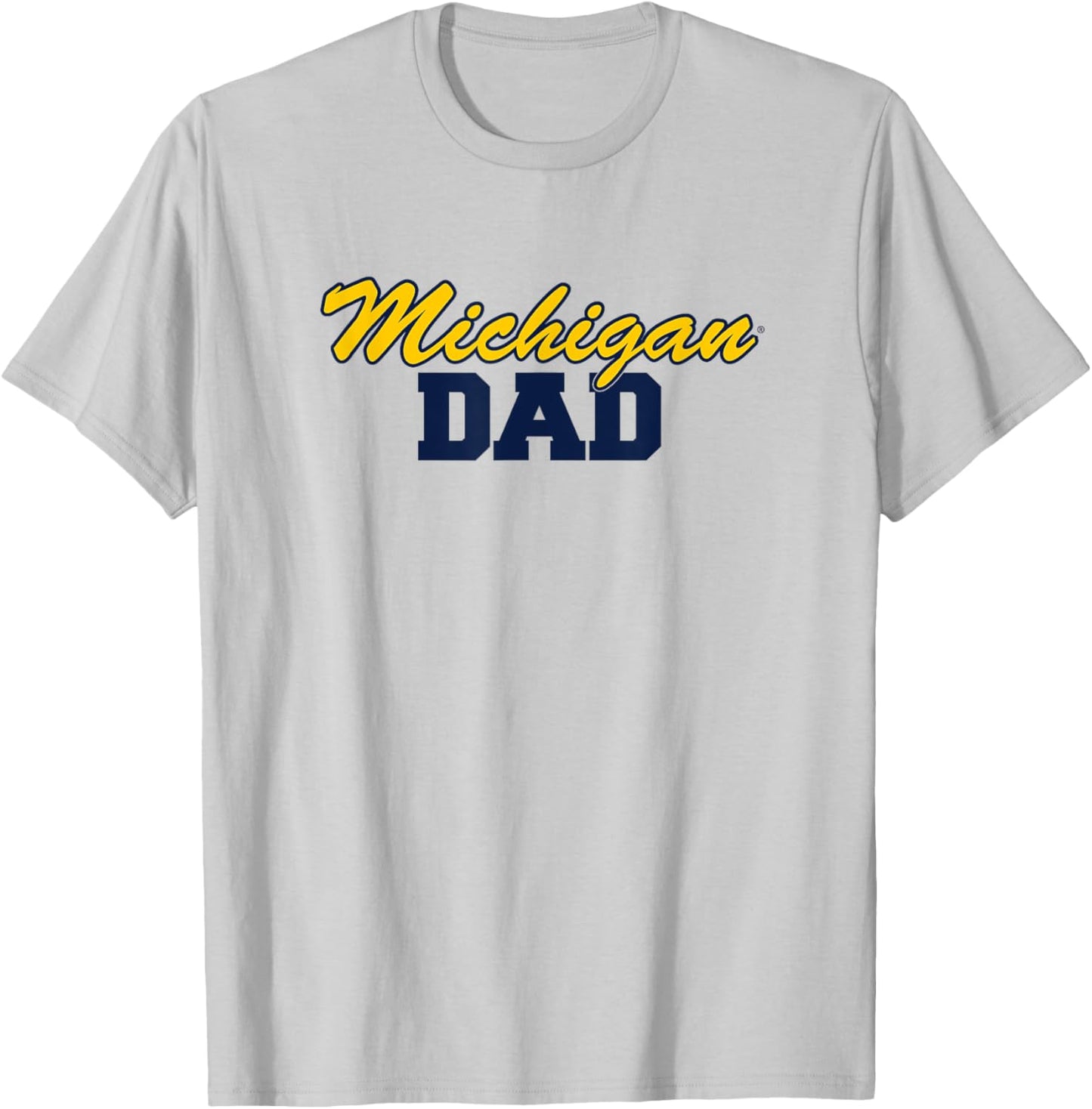 University of Michigan Wolverines Dad T-Shirt - T-Shirt | Ash