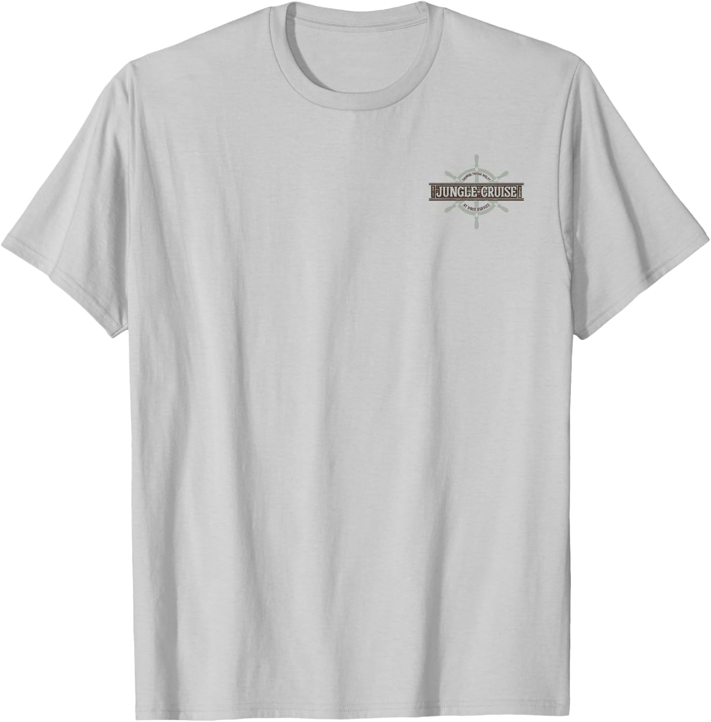 Disney Jungle Cruise Your Dreamboat Has Arrived Front & Back T-Shirt - T-Shirt | Ash