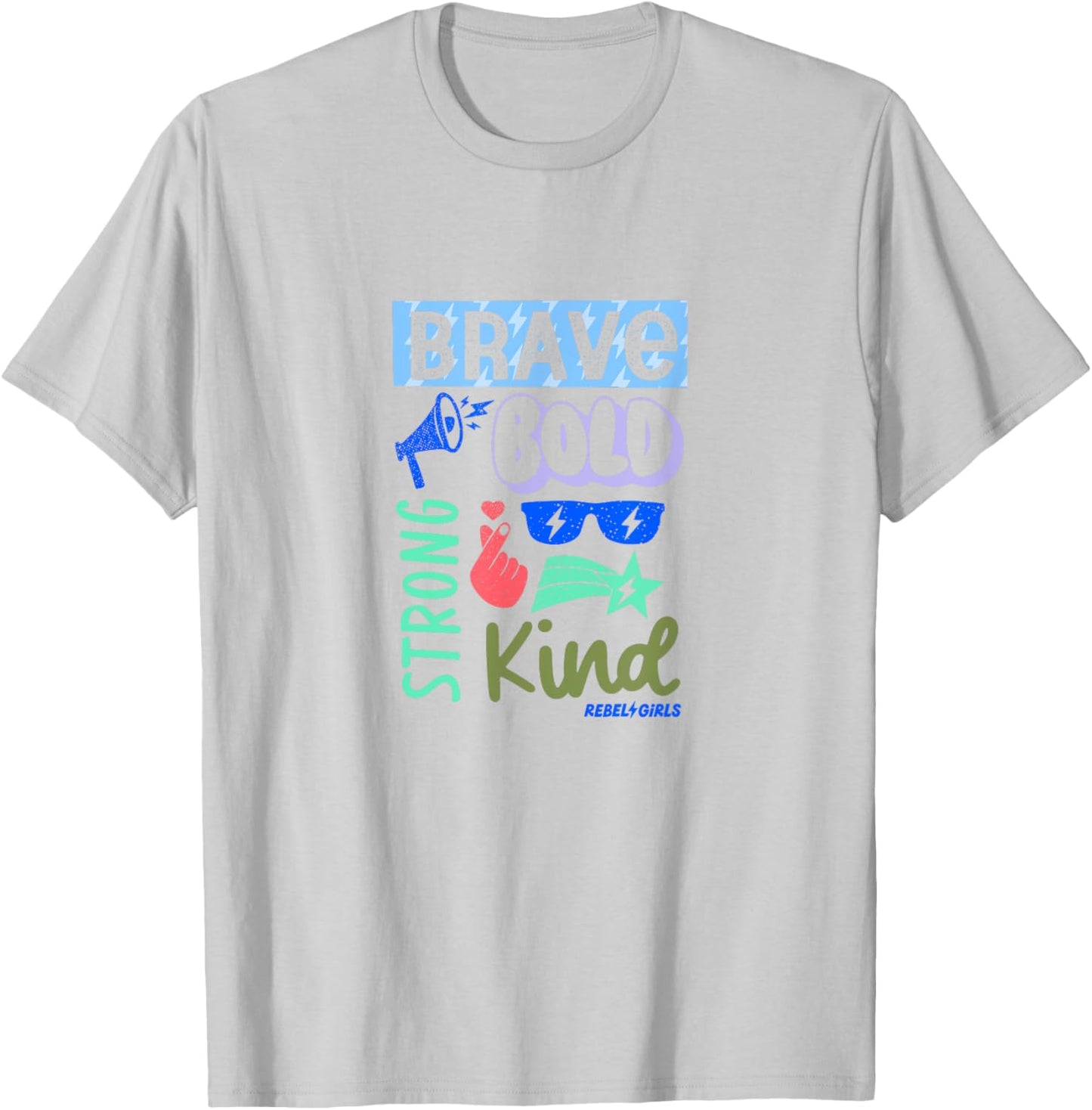 “Brave. Bold. Strong. Kind.” T-Shirt - T-Shirt | Ash