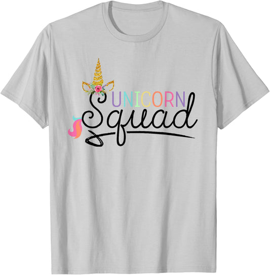 Unicorn Squad T-Shirt - T-Shirt | Ash
