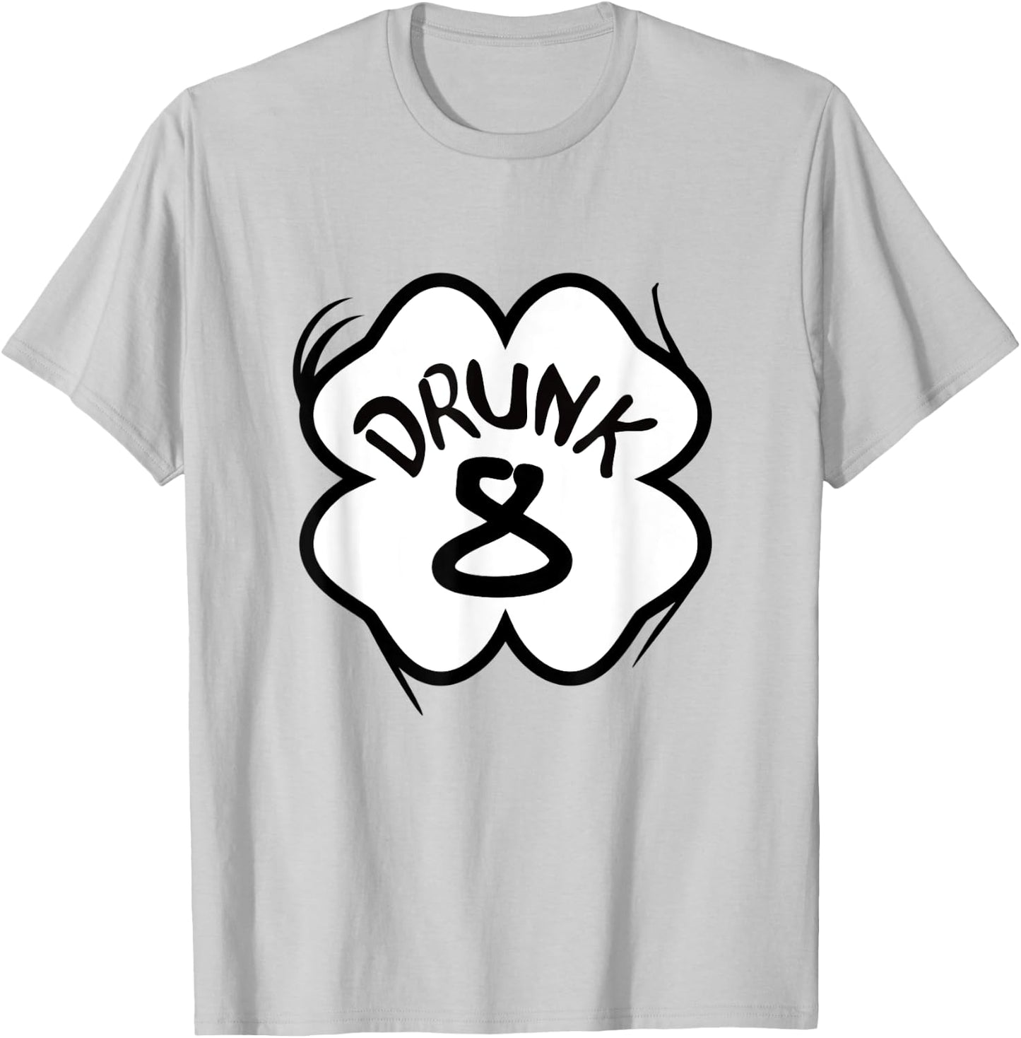 Drunk 1-10 St Patricks Day Shirt Friends Group Matching Gift T-Shirt - T-Shirt | Ash